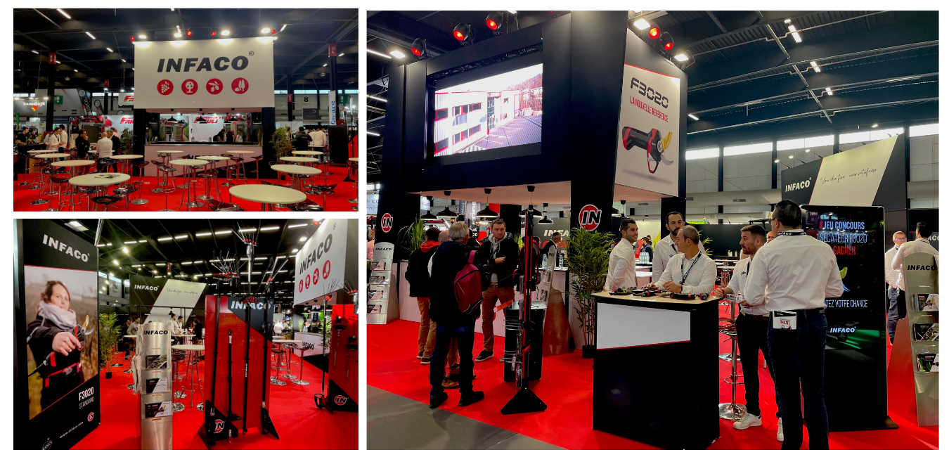 Vinitech Stand Infaco crée par Thems concept