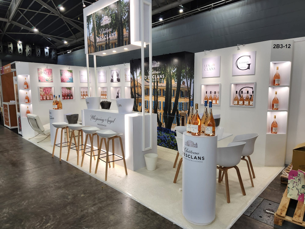Stand ProWine Singapour Chateau d'Esclans