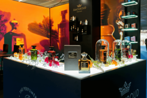 stand parfum travel retail duty free TFWA Perfumer's Workshop
