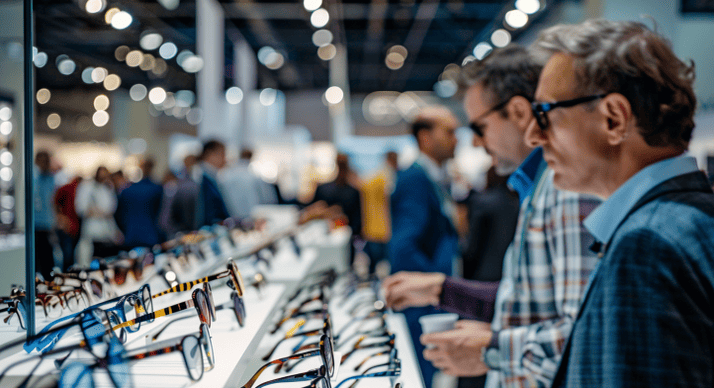 Salons de l'optiques visiteurs