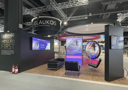 Glaukos stand sur mesure conception réalisation Themsconcept