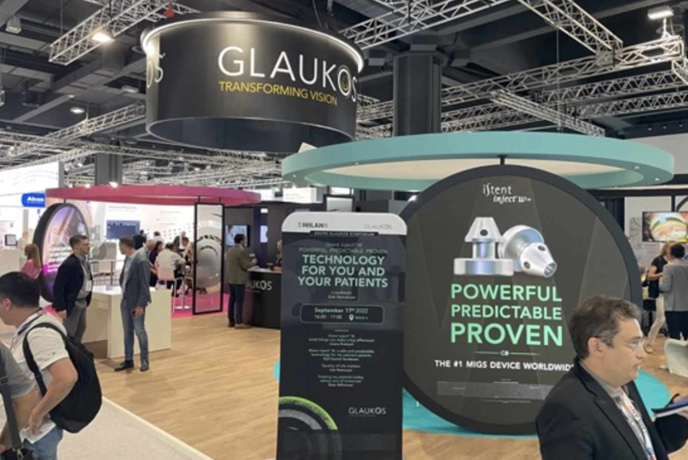 Glaukos stand sur mesure conception et realisation Thems Concept
