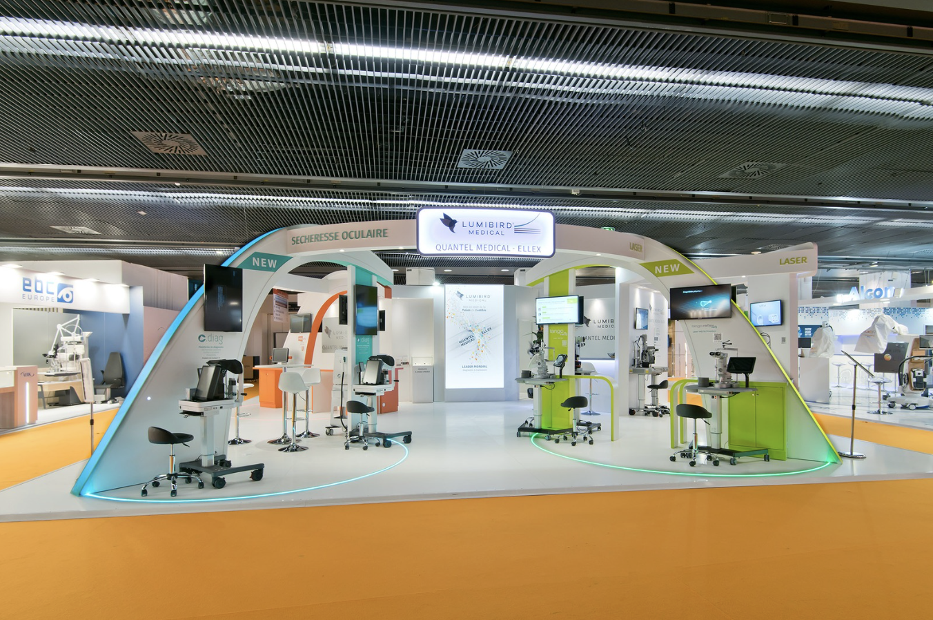 Quantel Lumibird conception et réalisation Thems concept