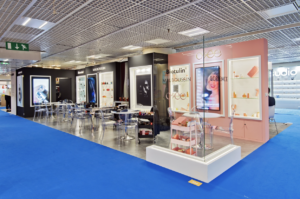 stand parfum travel retail duty free TFWA Lorience