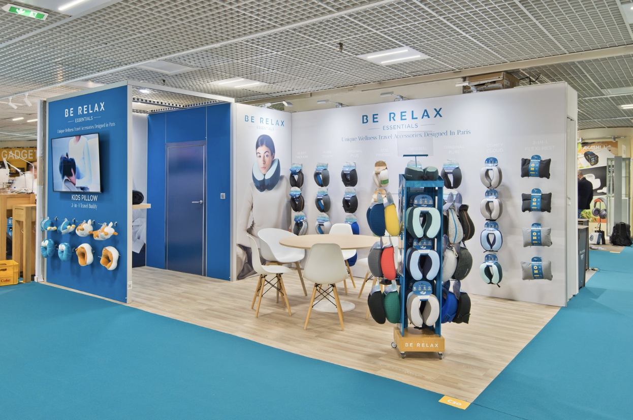 stand sur mesure tfwa-cannes-exposition Be Relax