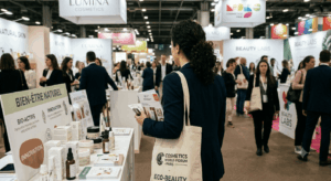 visiteurs salon cosmétique professionnel
