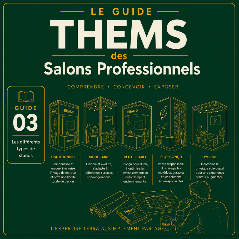 Les différents types de stands d&rsquo;exposition : le guide complet