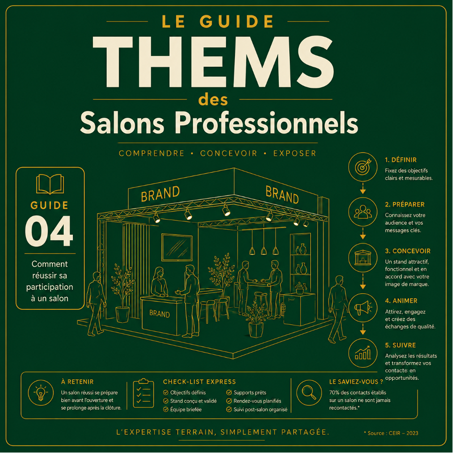 Comment réussir sa participation à un salon professionnel