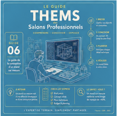 Le guide de la conception d&rsquo;un stand sur mesure