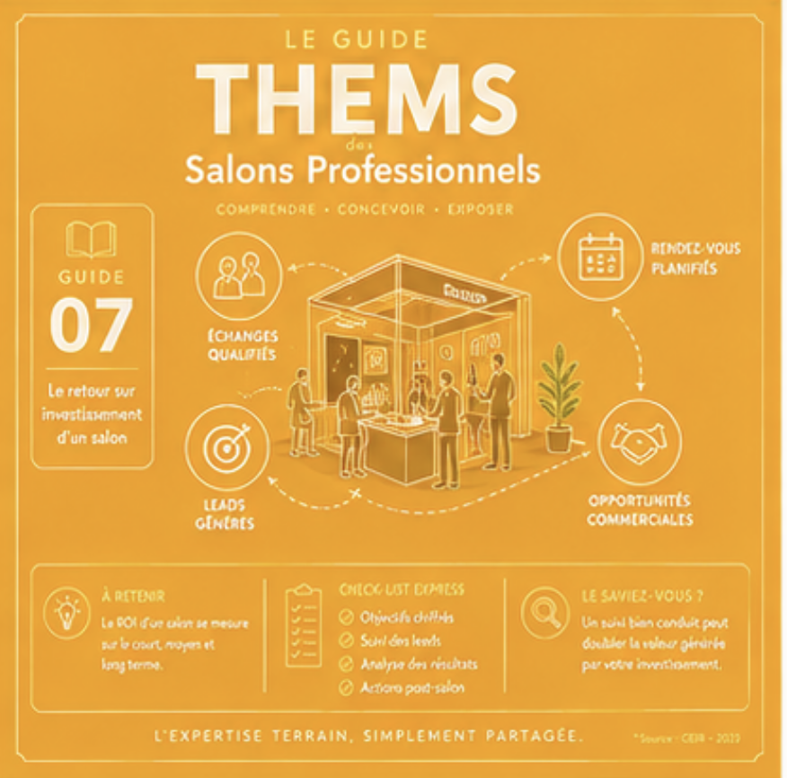 Le retour sur investissement d&rsquo;un salon professionnel : comment mesurer ce qui crée réellement de la valeur ?
